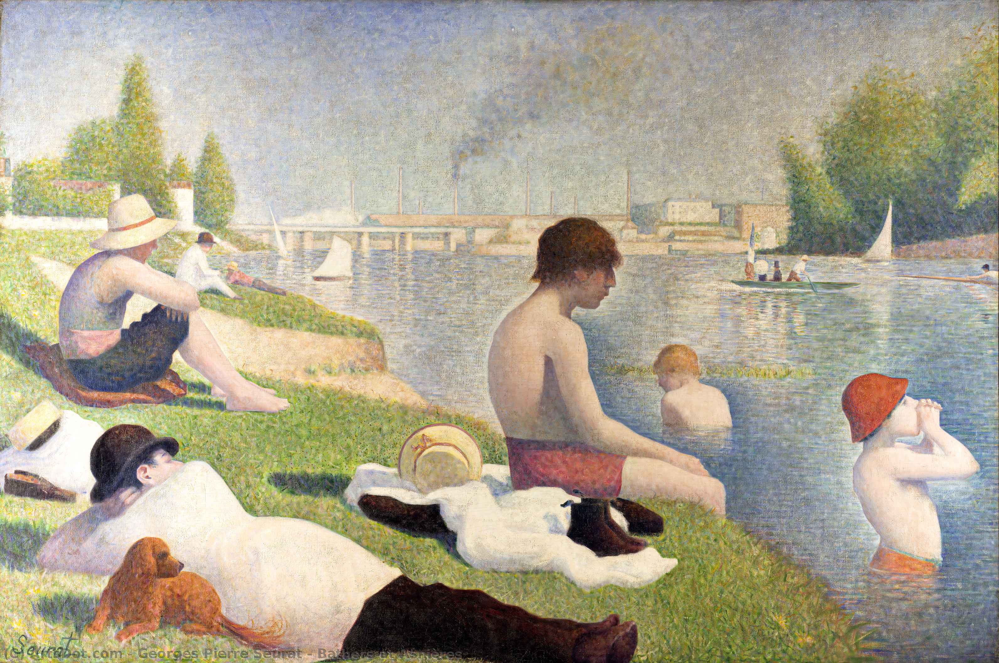 Баньи В Аниэре — Georges Pierre Seurat