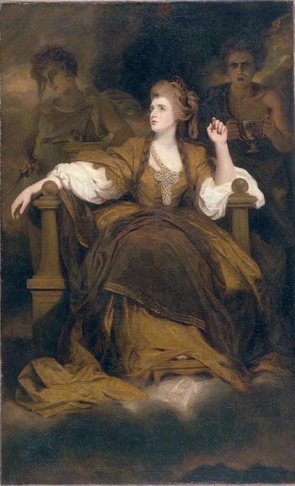 Mrs Siddons As The Tragic Muse — Sir Joshua Reynolds