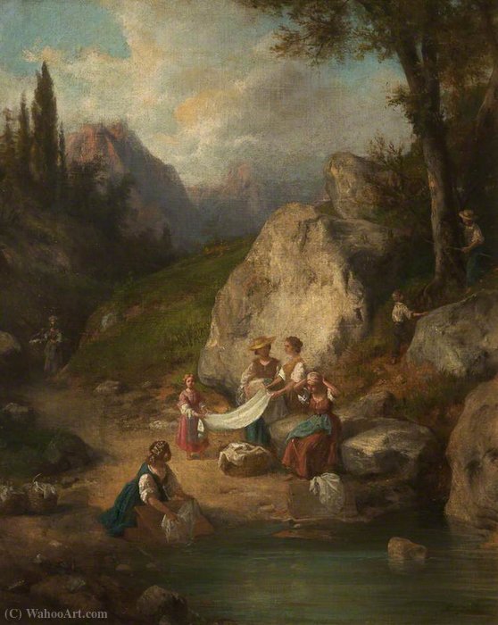 Washing Day — Генри Вудс