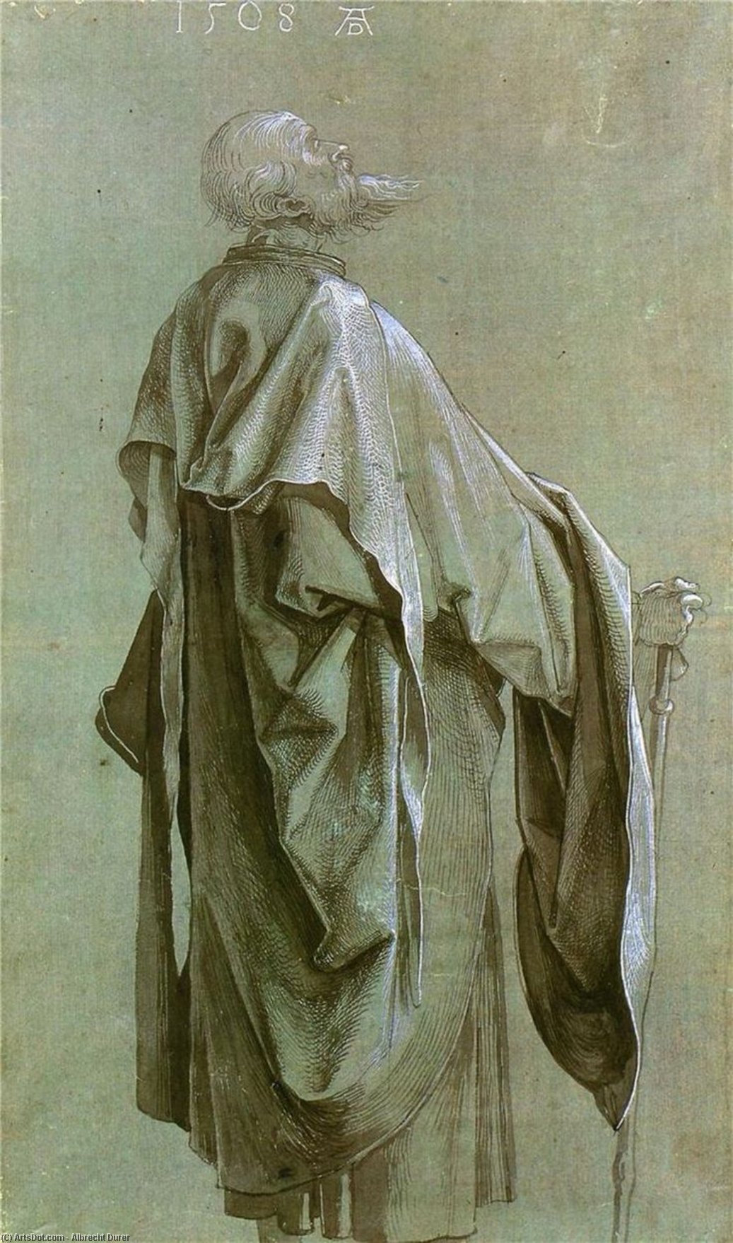 Studie Zum Gewand — Albrecht Dürer