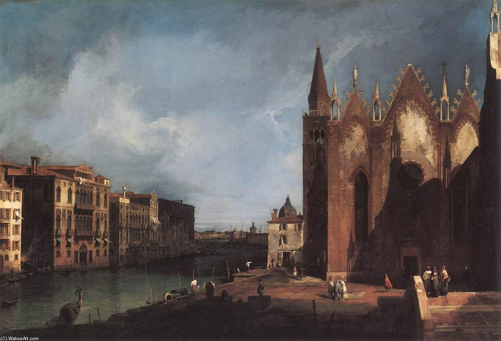 The Grand Canal Near Santa Maria Della Carità — Canaletto