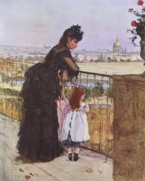 On The Balcony — Berthe Morisot