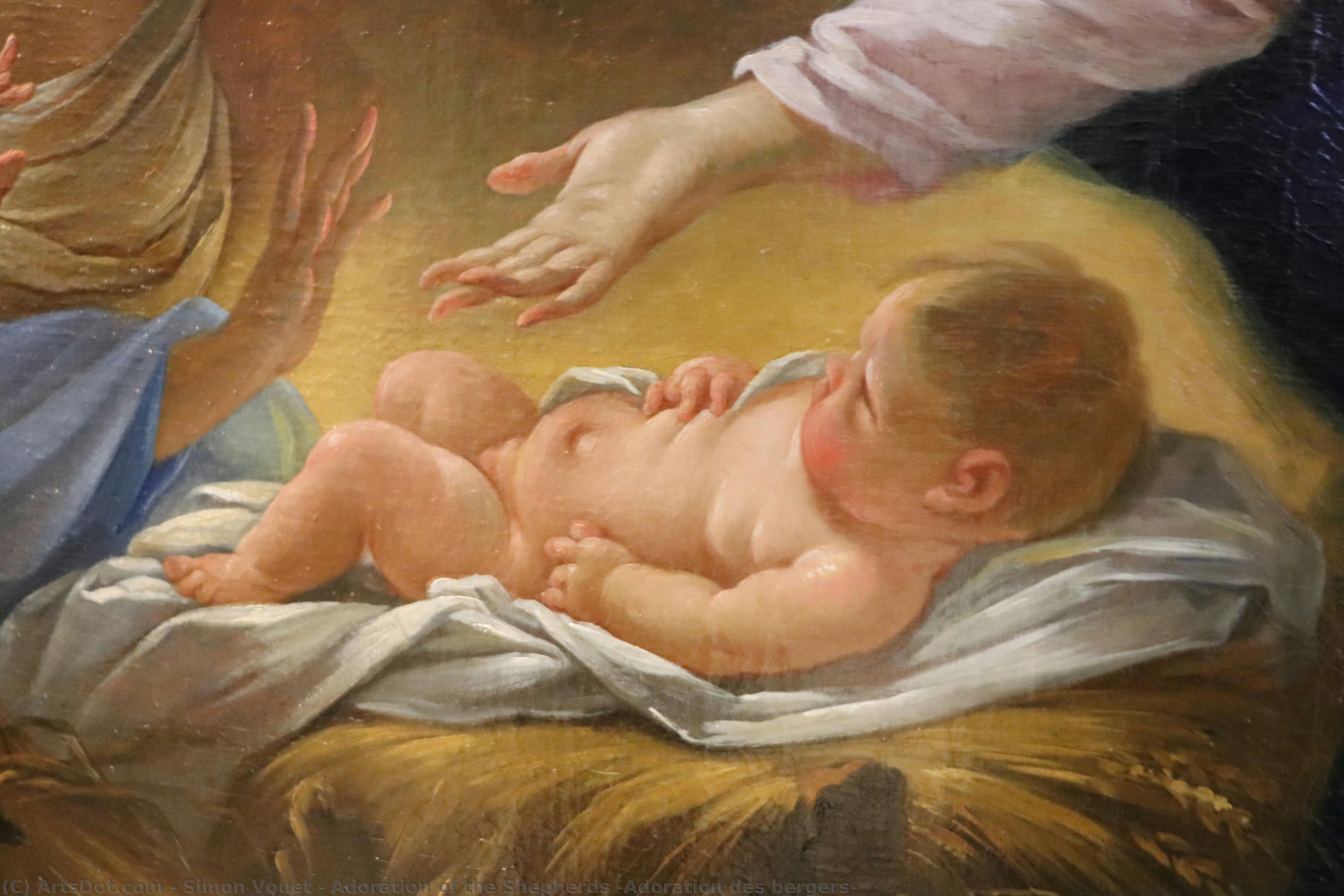 Adoration Of The Shepherds (adoration Des Bergers) — Симон Вуе