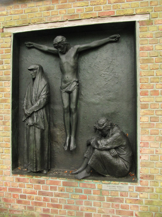 Diptix Kruisiging, (1950) — Giacomo Manzu