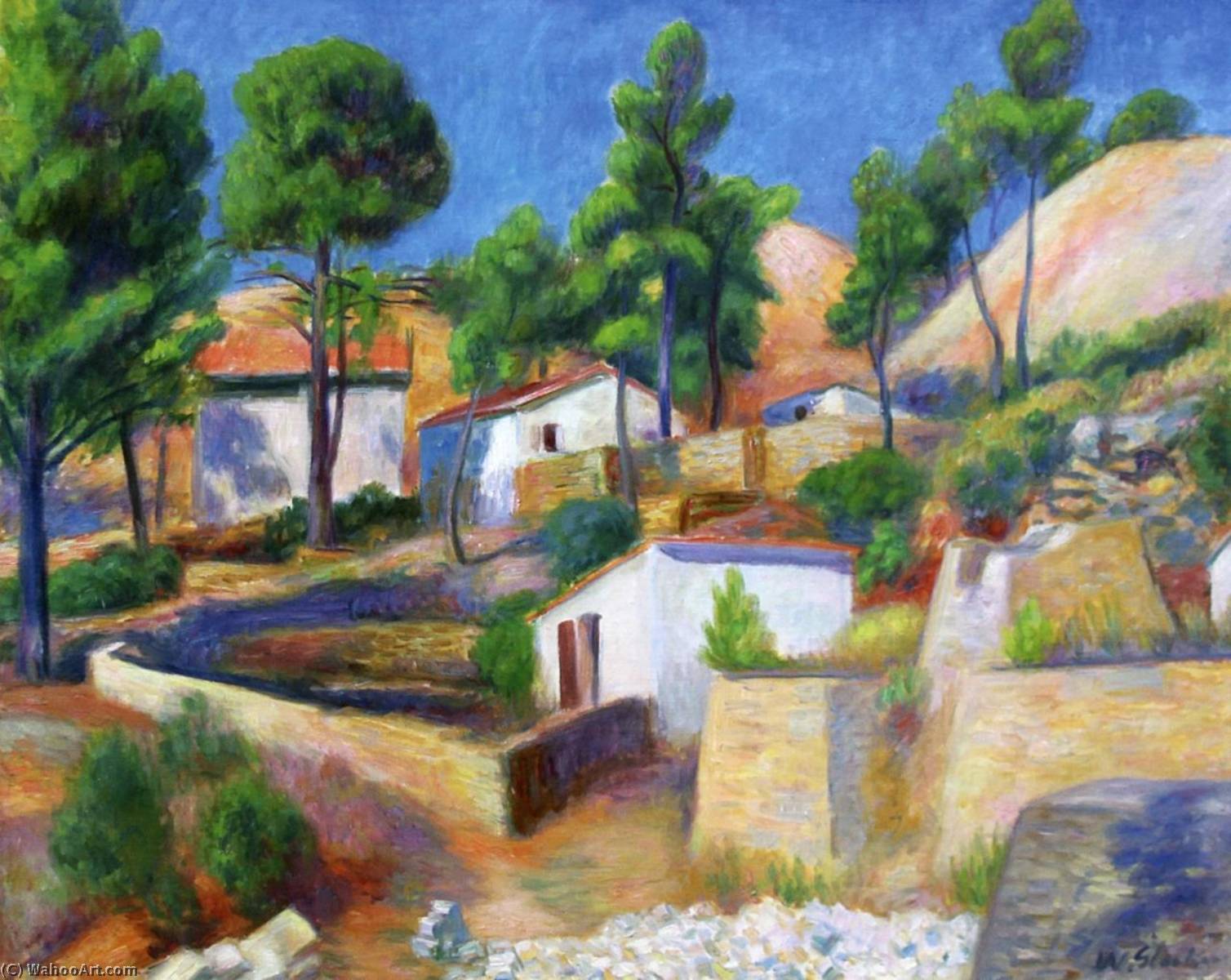 Hillside Near La Ciotat — Уильям Джеймс Глаккенс