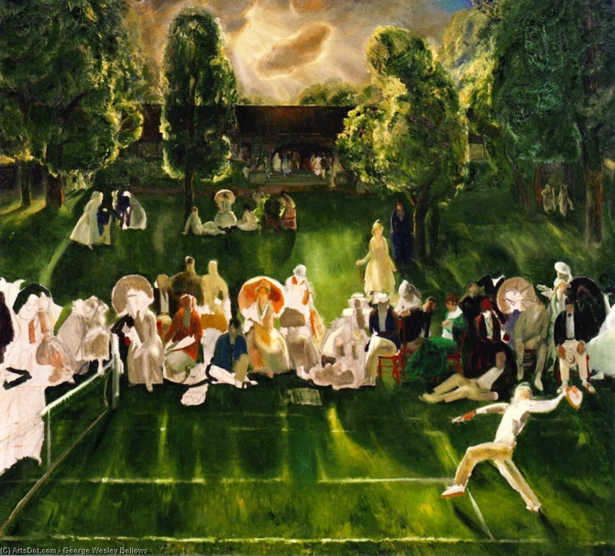 Tennisturnier — George Wesley Bellows