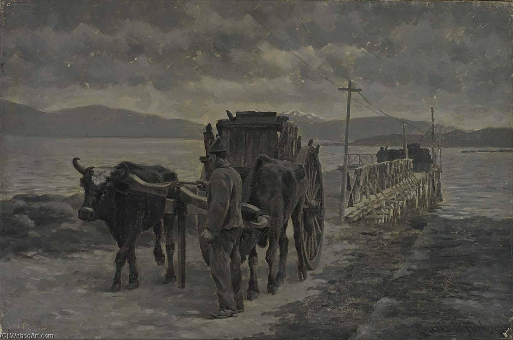 Argentine Convict With Ox Team — Charles Wellington Furlong