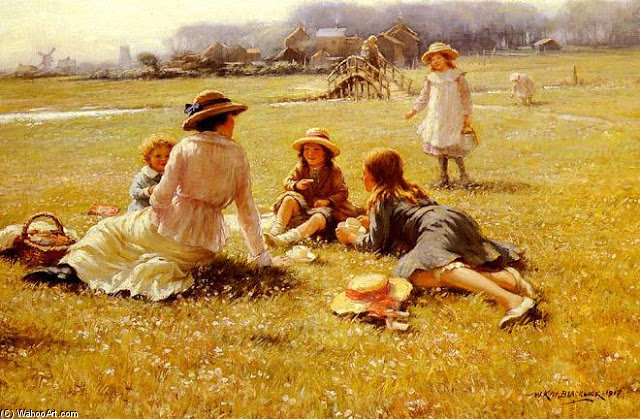 A Picnic Party — ウィリアム・ケイ・ブラックロック