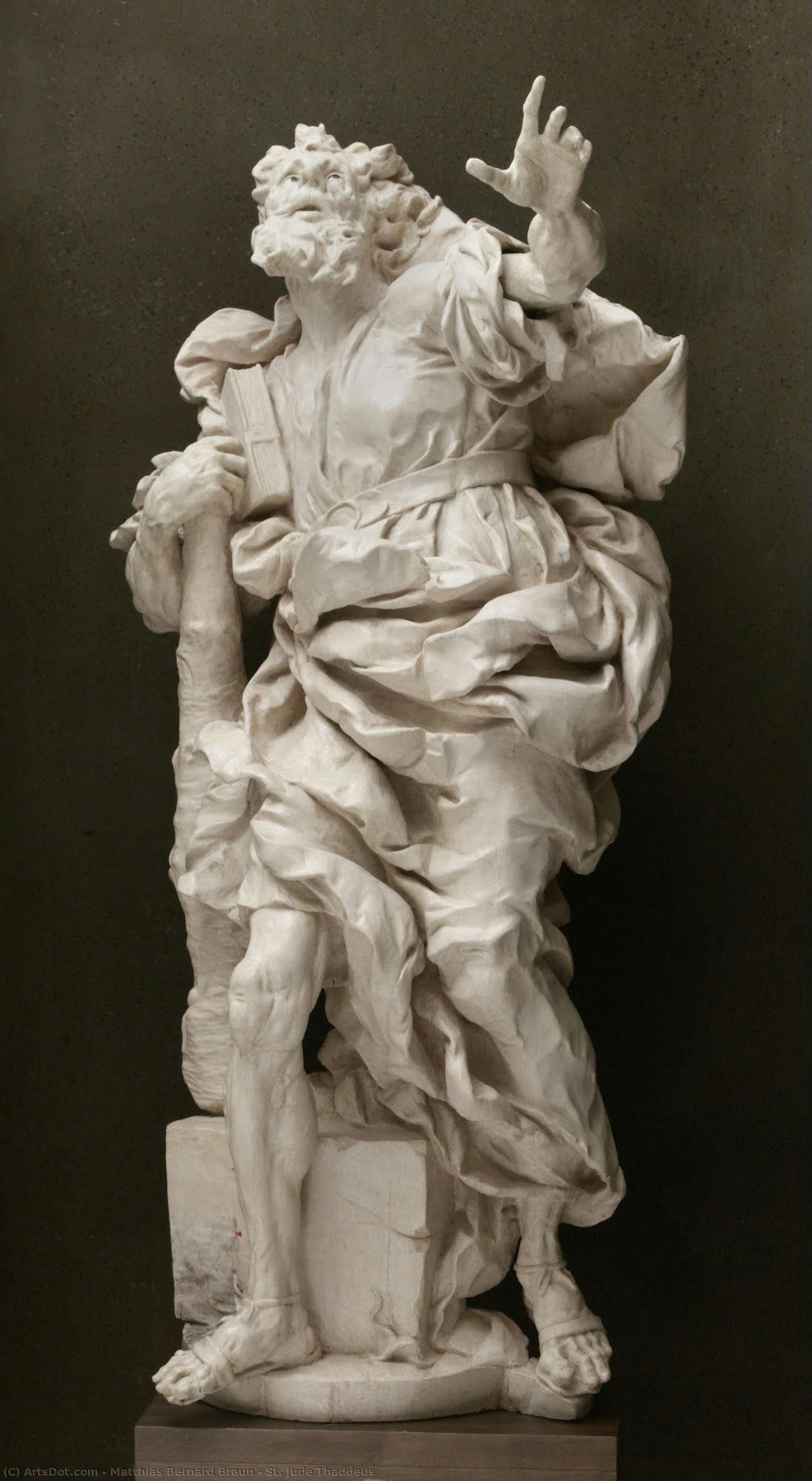 St. Jude Thaddeus — Matthias Bernard Braun