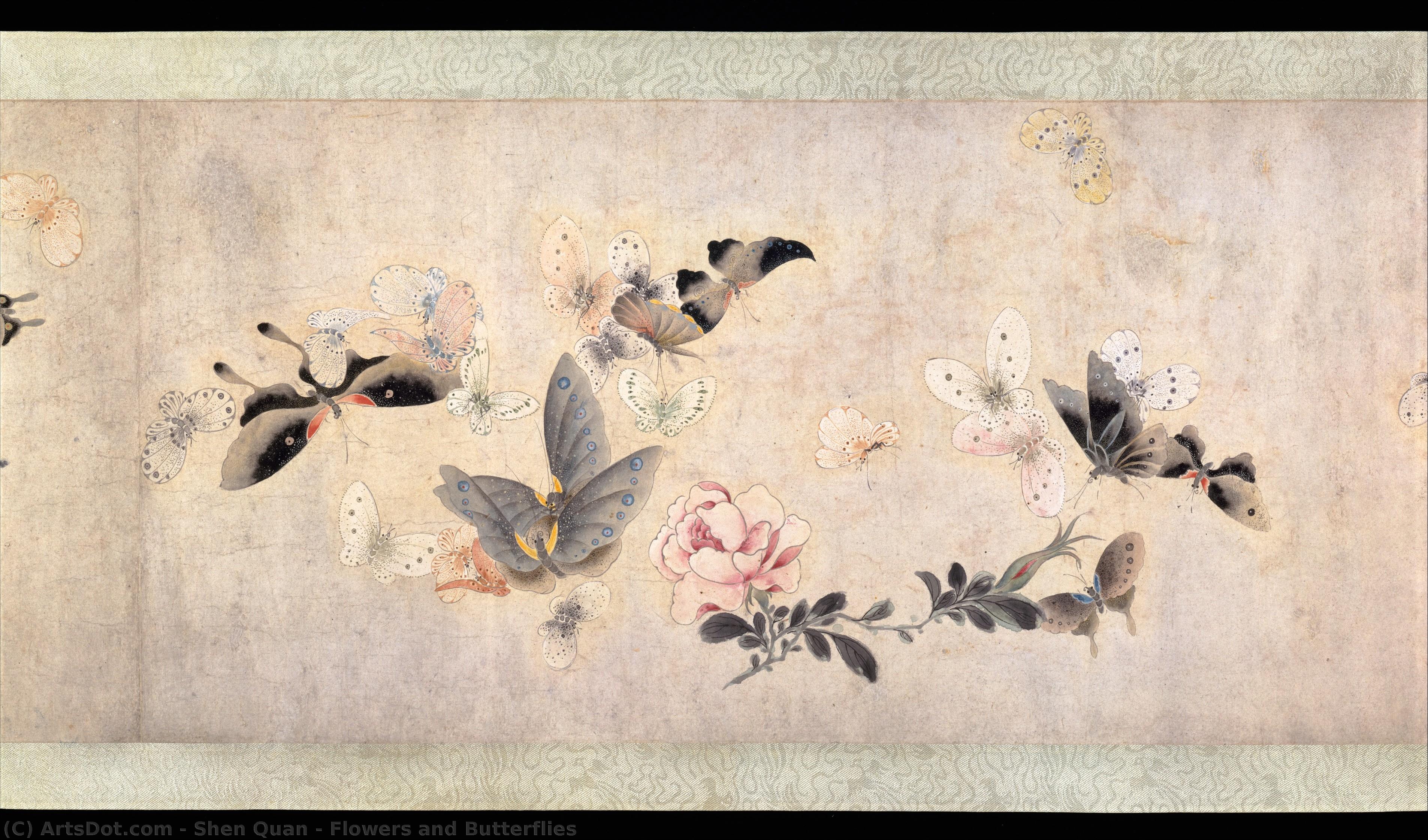 Flowers And Butterflies — Shen Quan