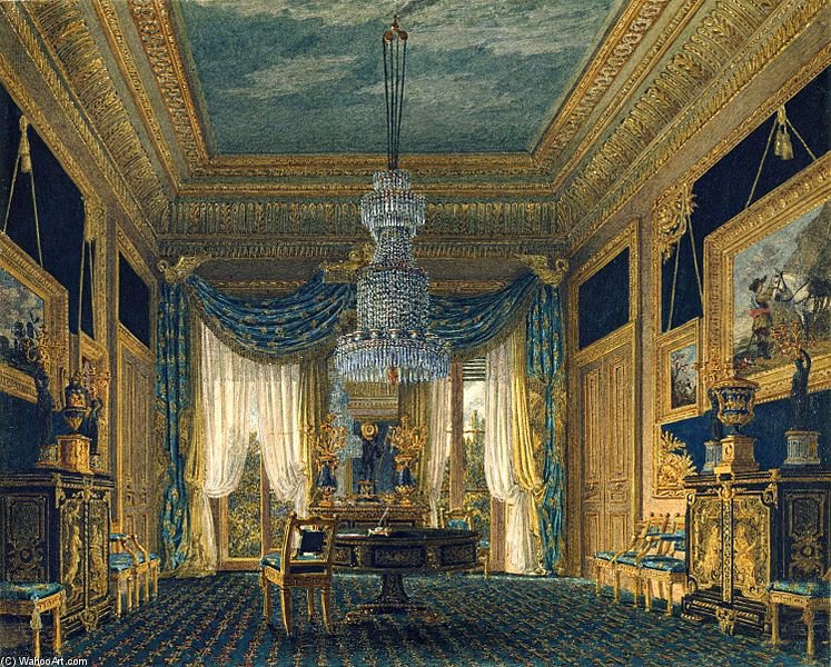 Carlton House, Blue Velvet Closet — Charles Wild