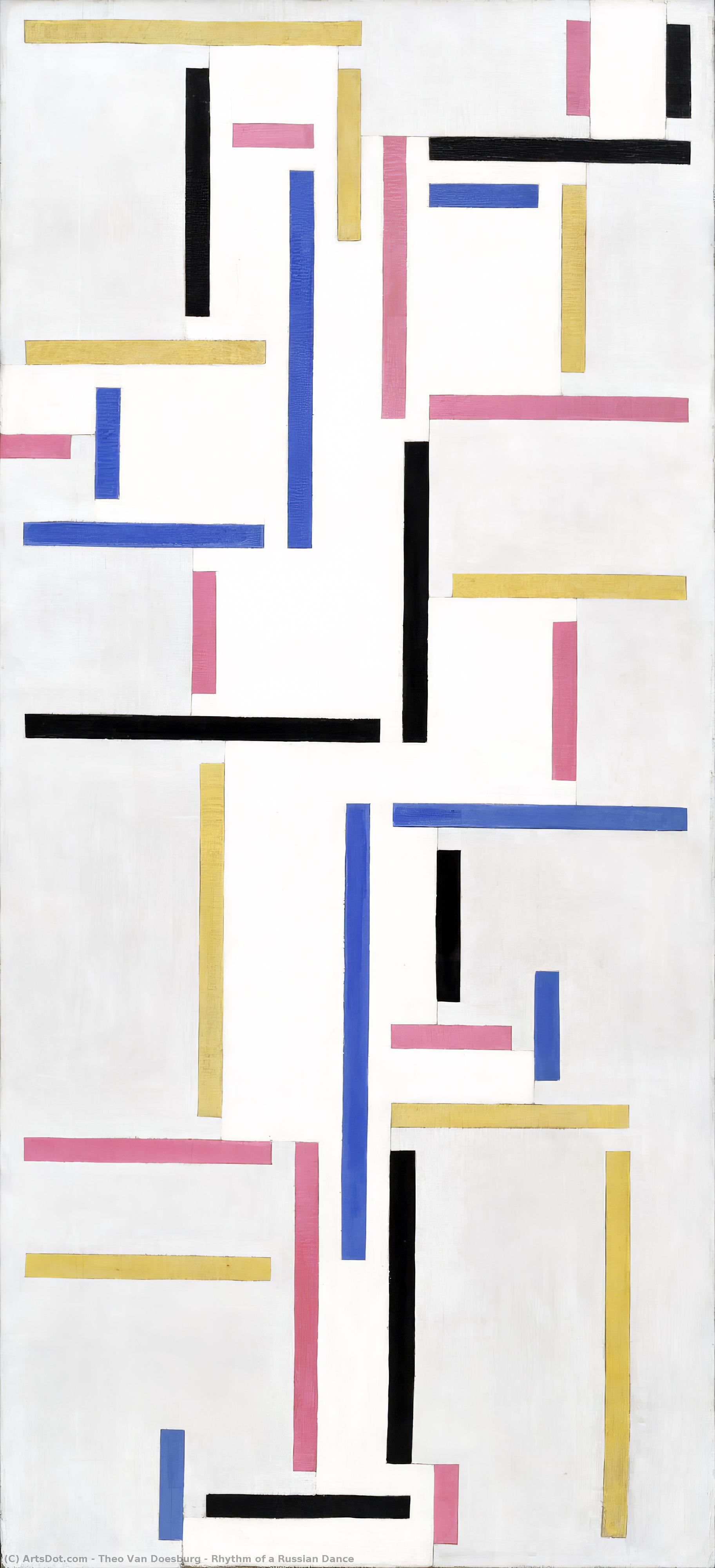 Rhythm Of A Russian Dance — Theo Van Doesburg