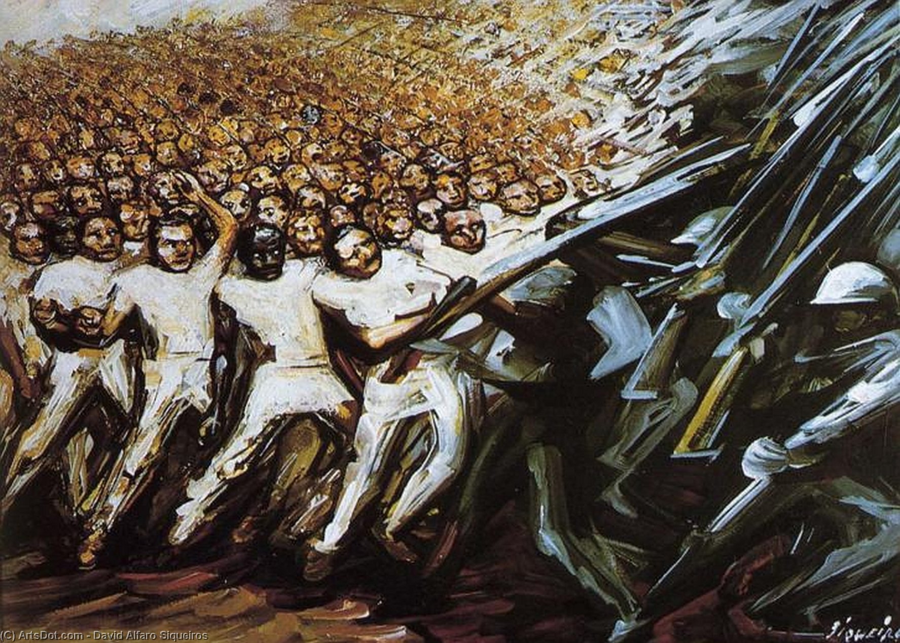 Struggle For Emancipation — Давид Альфаро Сикеирос