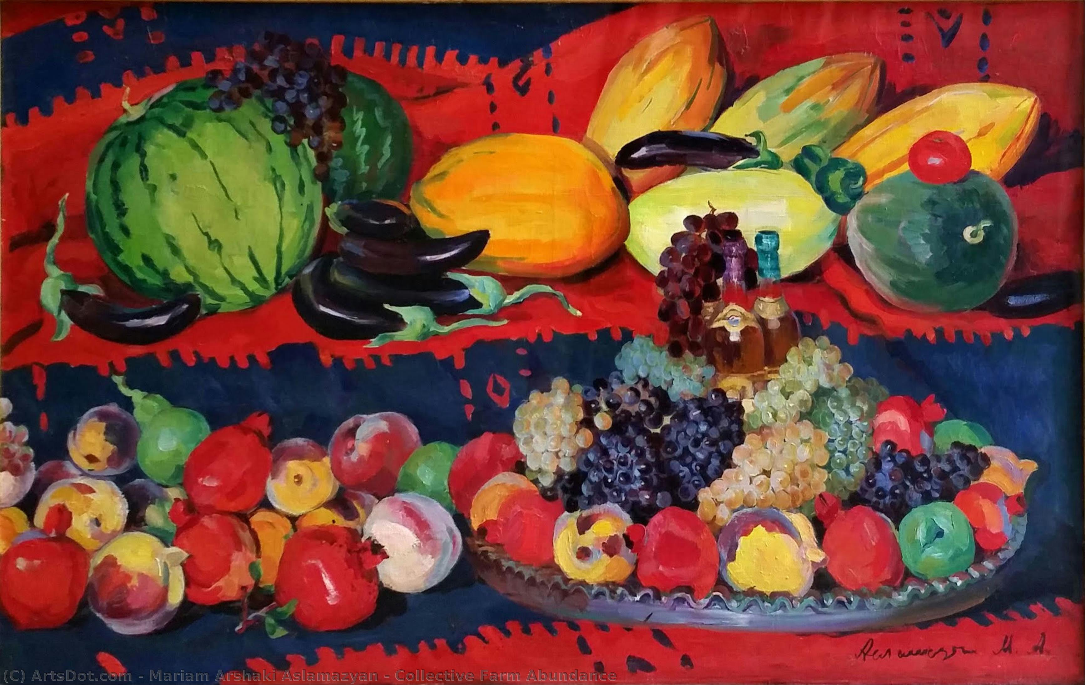 Collective Farm Abundance — Mariam Arshaki Aslamazyan