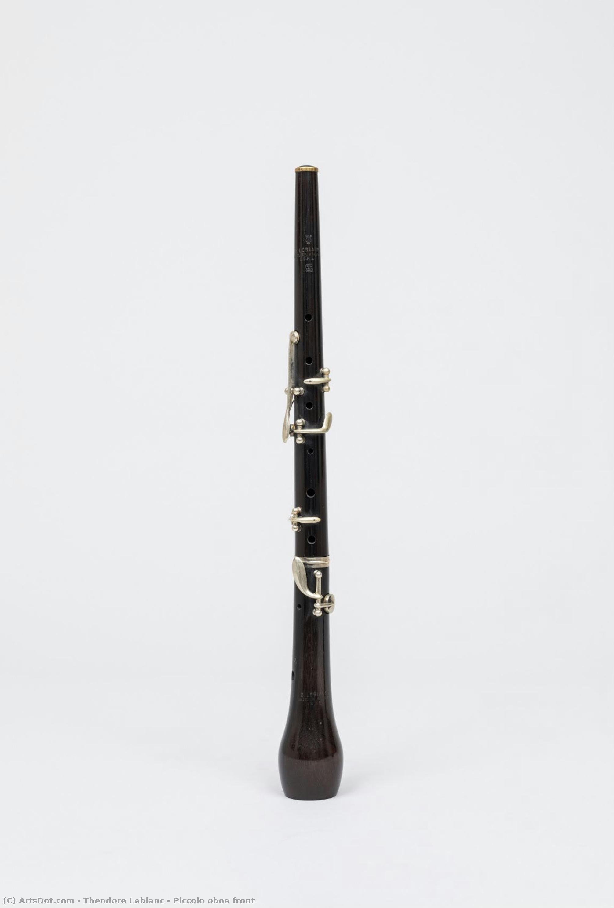 Piccolo Oboe Front — Theodore Leblanc
