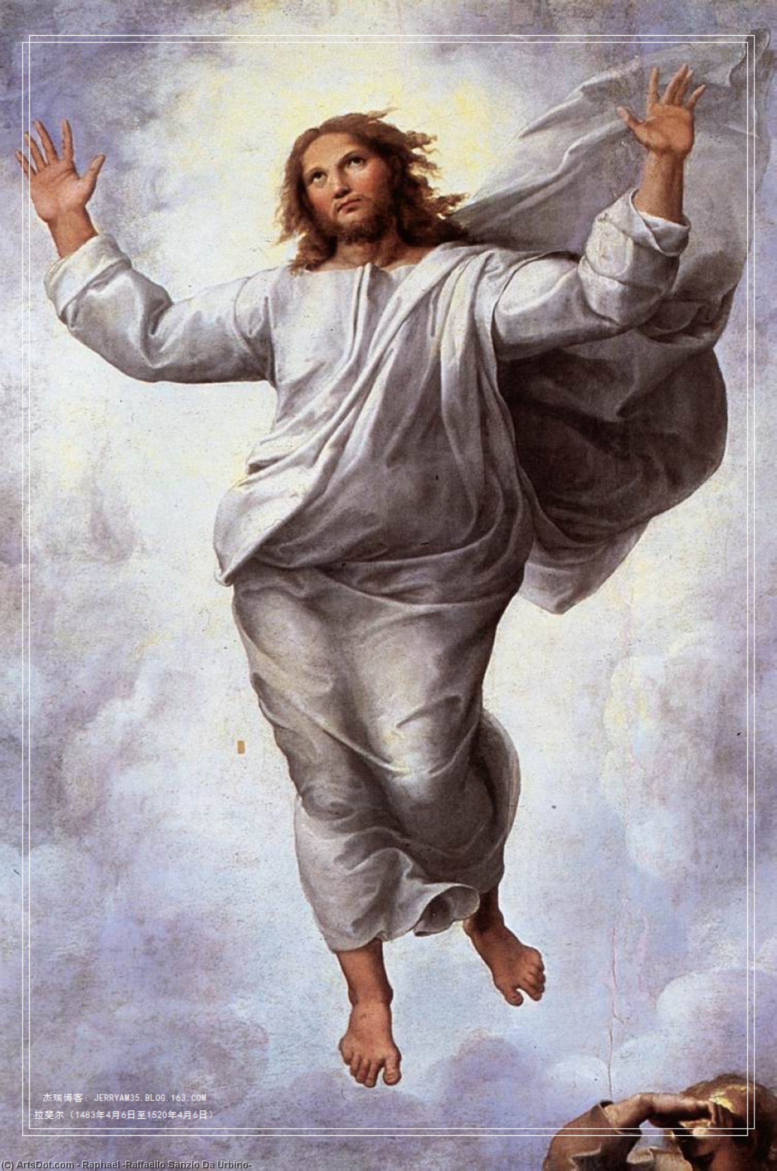 The Transfiguration (detail) — ラファエロ