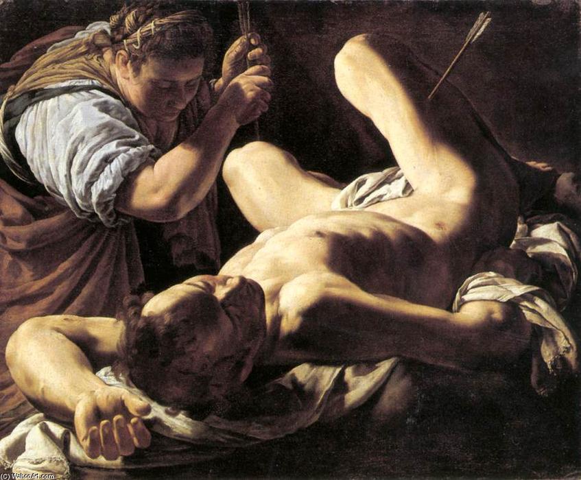 St Sebastian Tended By St Irene — Marcantonio Bassetti