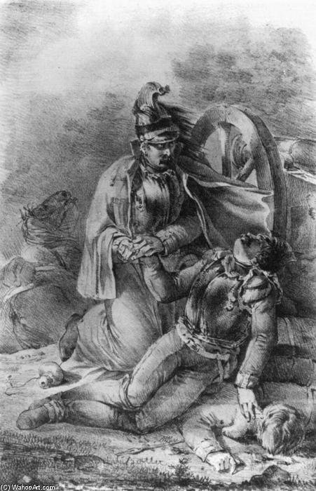 Death Of The Cavalryman — Nicolas Toussaint Charlet