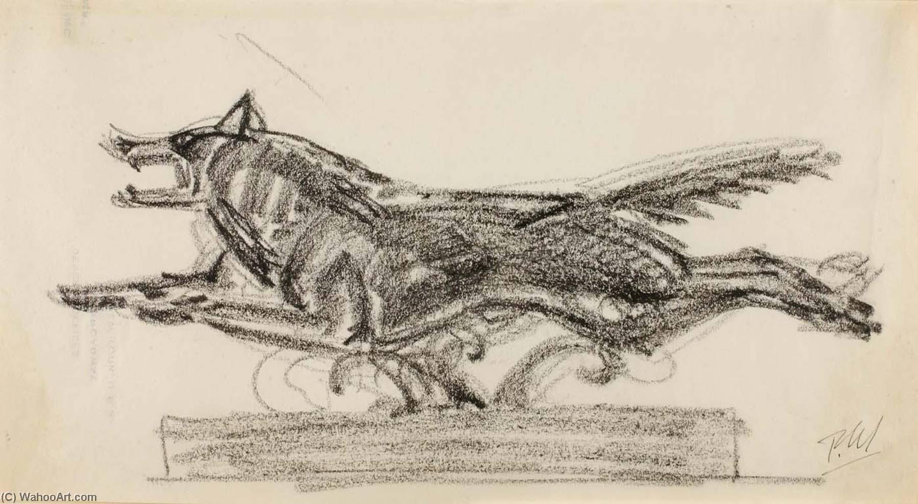 (sketch For Diana's Dog) — Paul Manship