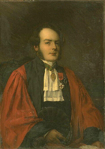 Portrait D'edouard Bonie, Conseiller À La Cour D'appel De Bordeaux — Paul Quinsac