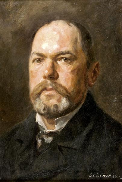 Portrait Of János Kováts — Albert Schickedanz