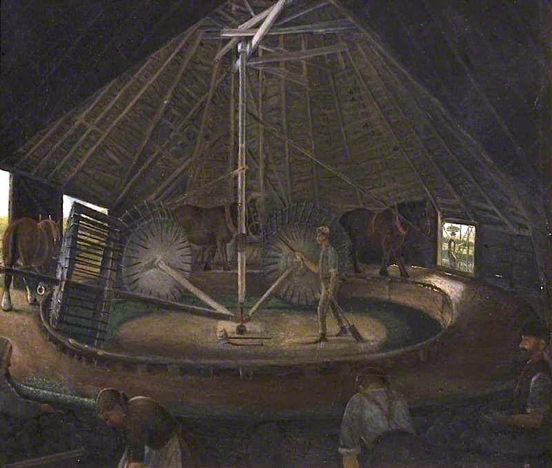 Interior Of Parson Drove, Woad Mill, Cambridgeshire — Alfred Balding