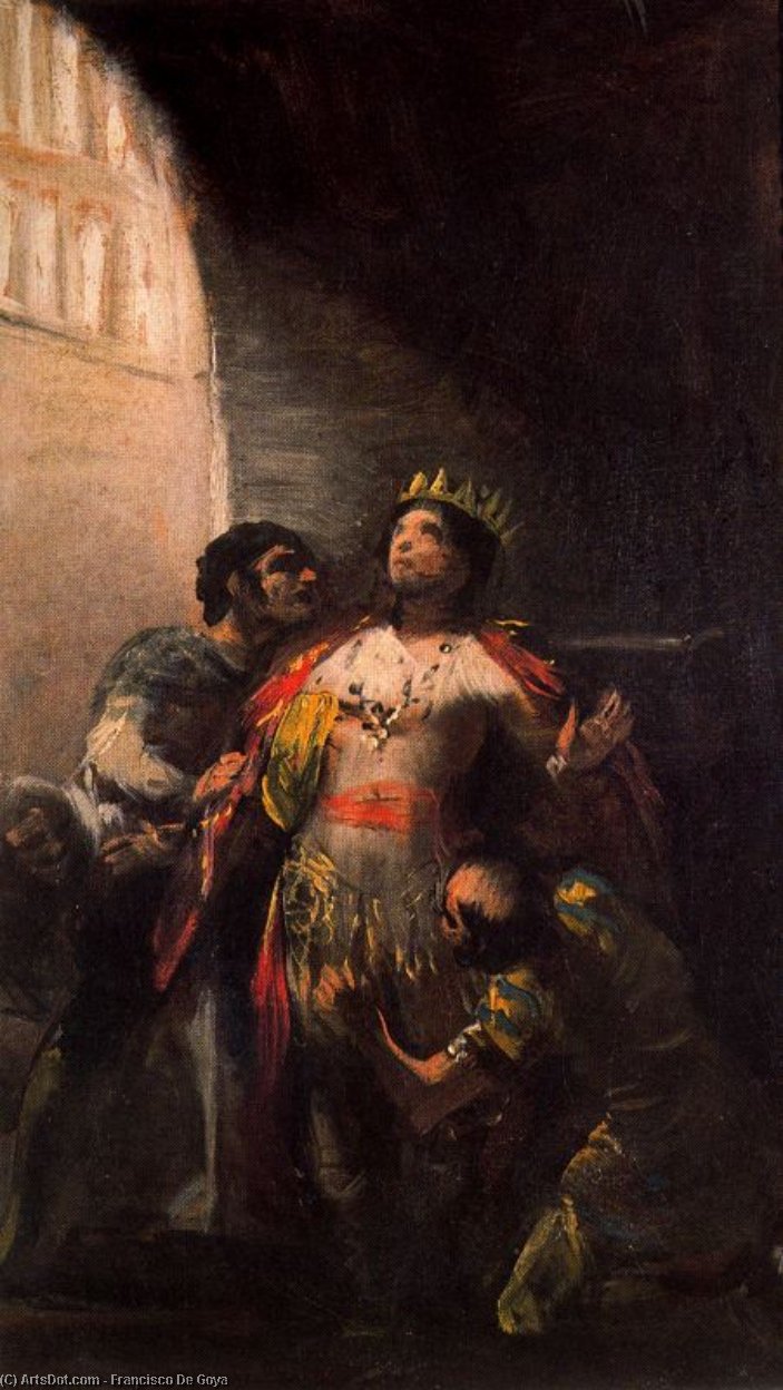 St Hernenegildo In Jail — Francisco José De Goya Y Lucientes