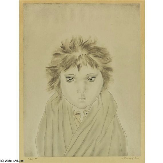 Boy With Blanket — Léonard Tsuguharu Foujita