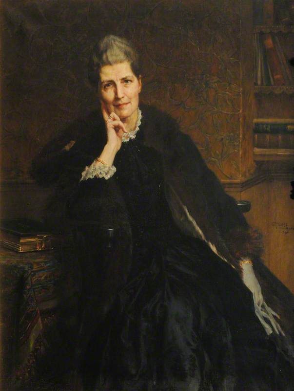 Madeline Shaw Lefevre, Principal (1879–1889) — George Percy Jacomb Hood