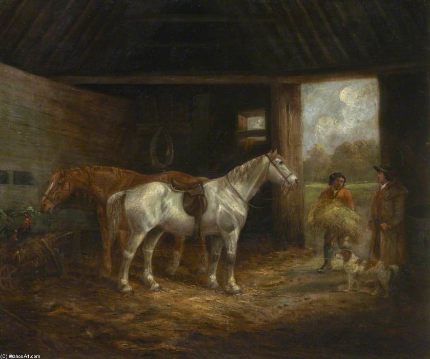 Stable Interior — ジョージ・モアランド