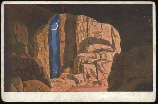 Cave Finn. Opera Ruslan And Lyudmila — Ivan Yakovlevich Bilibin
