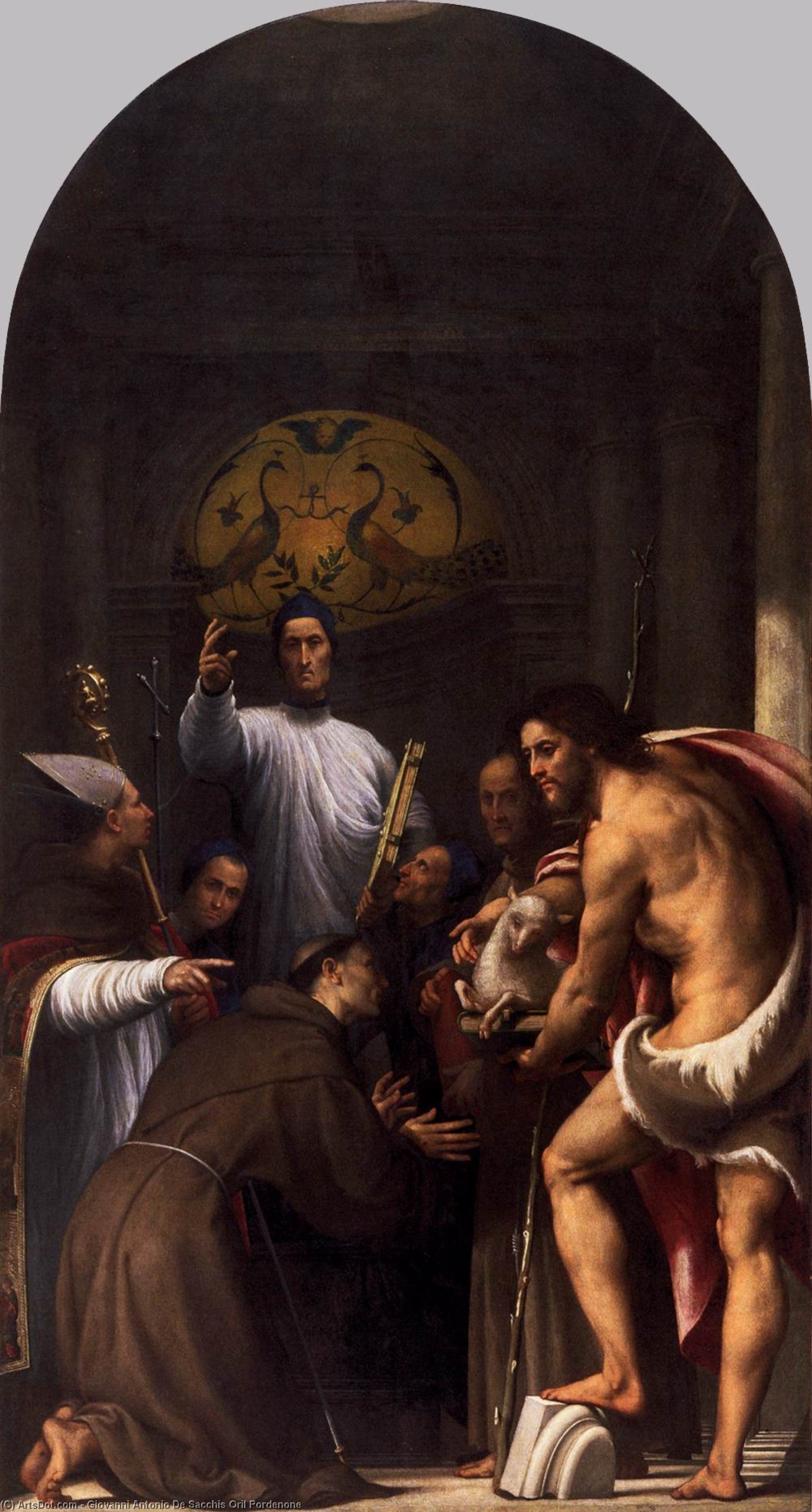 St Lorenzo Giustiniani And Other Saints — Il Pordenone