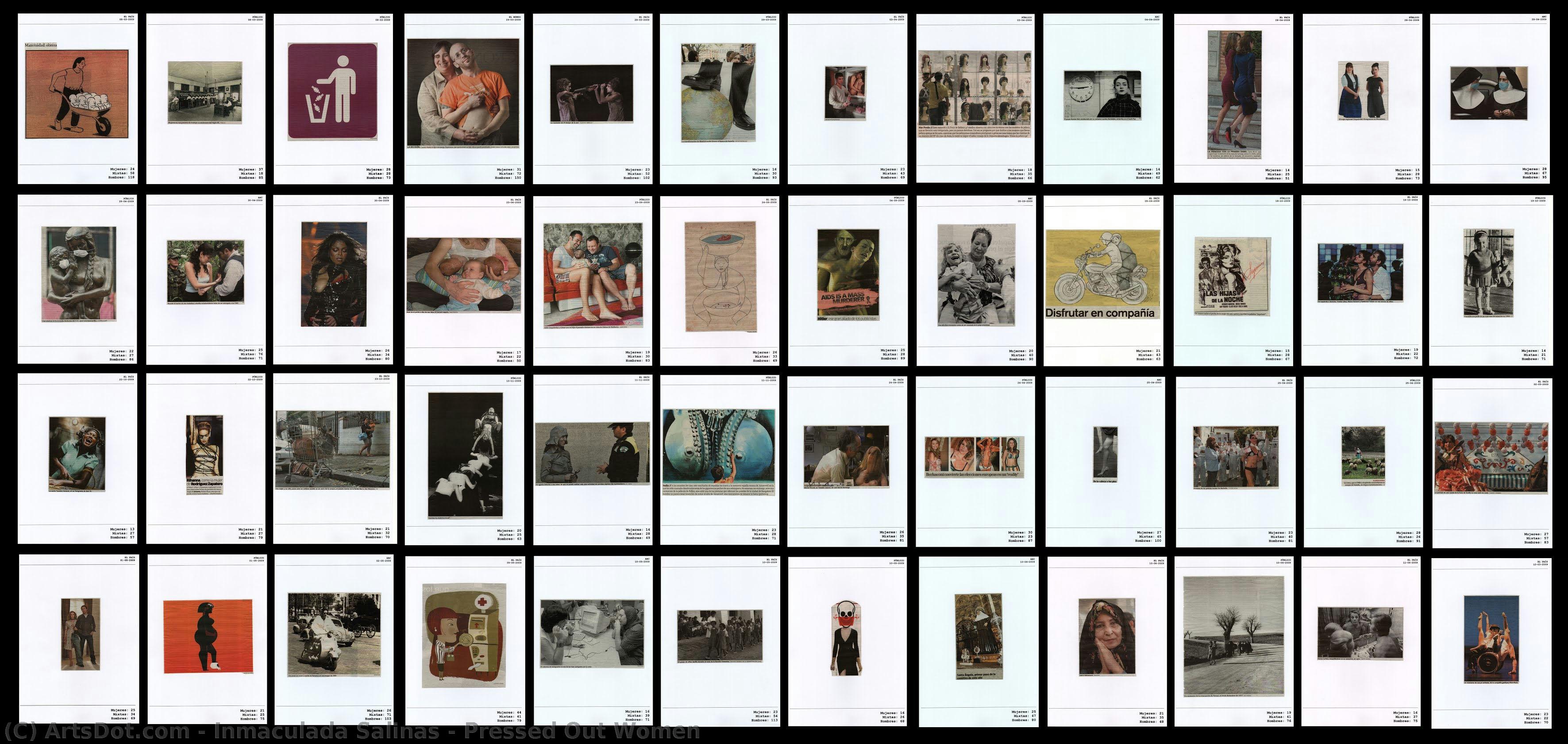 Pressed Out Women — Inmaculada Salinas