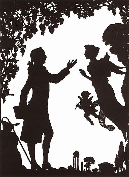 Goethe, Muse And Cupid — Konstantin Andreevic Somov