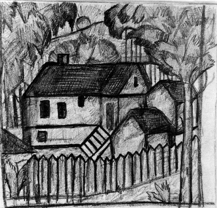 Houses — Kazimir Malevich