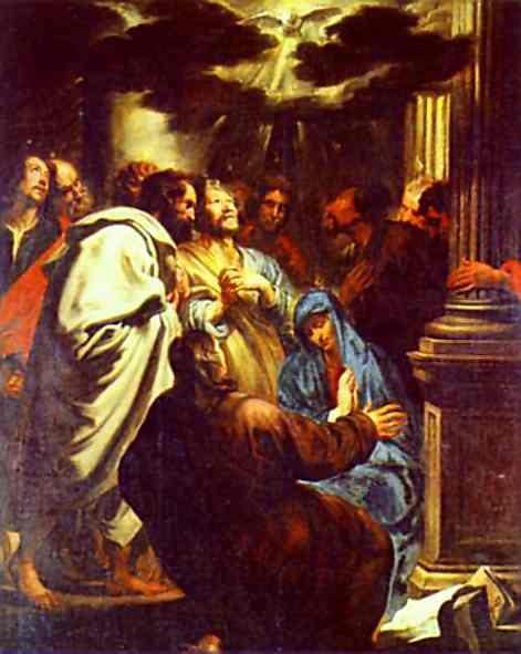 The Descent Of The Holy Spirit — Sir Anthony Van Dyck