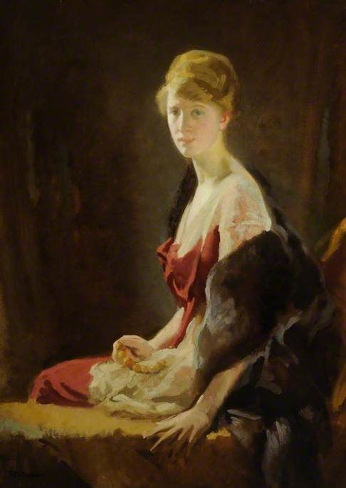Muriel In Red — Thomas Martine Ronaldson