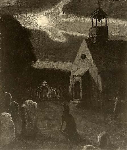 The Elegy, (painting) — Albert Pinkham Ryder