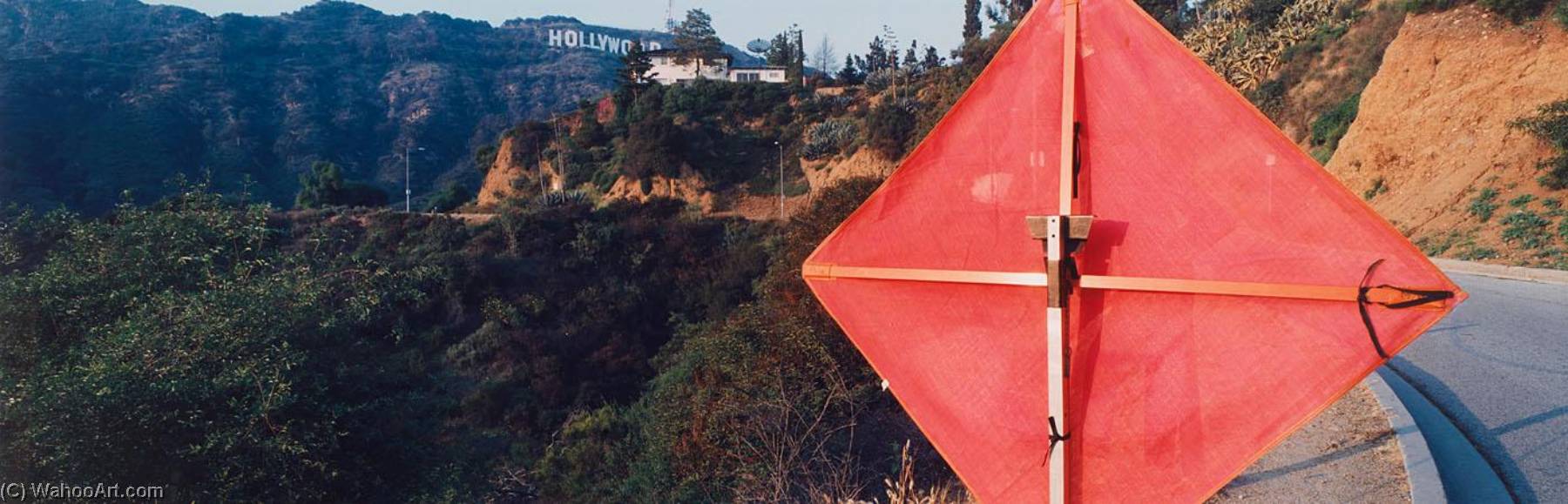 Mulholland Drive Near Skyline Drive, Los Angeles, California — Karen Halverson