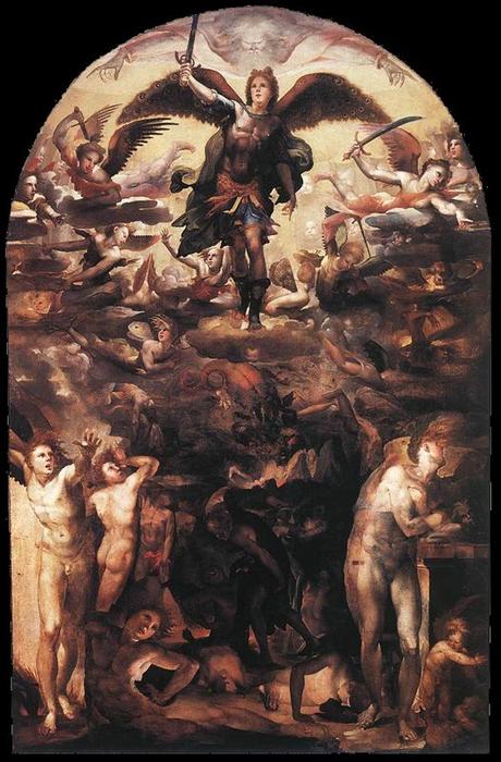 Fall Of The Rebellious Angels — Domenico Di Pace Beccafumi