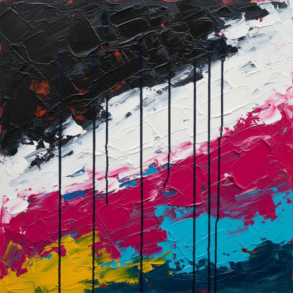 Fragmented Rhythm In Prismatic Chaos: A Singular Study Of Tension And Light — Christian Noiret