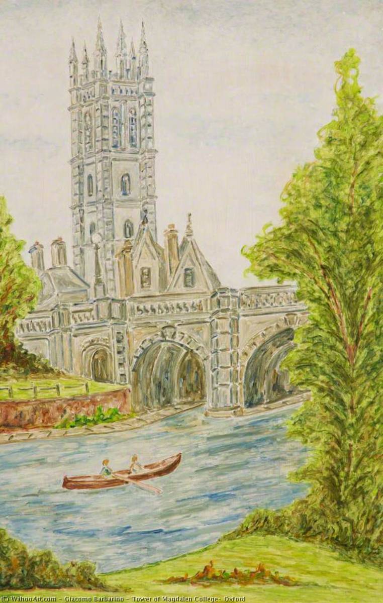 Tower Of Magdalen College, Oxford — Giacomo Barbarino