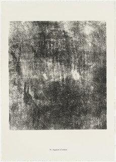Shadow Apparatus (appareil D'ombre) From The Portfolio Emptiness And Shadow (le Vide Et L'ombre) From Phenomena (les Phénomènes) — Jean Philippe Arthur Dubuffet