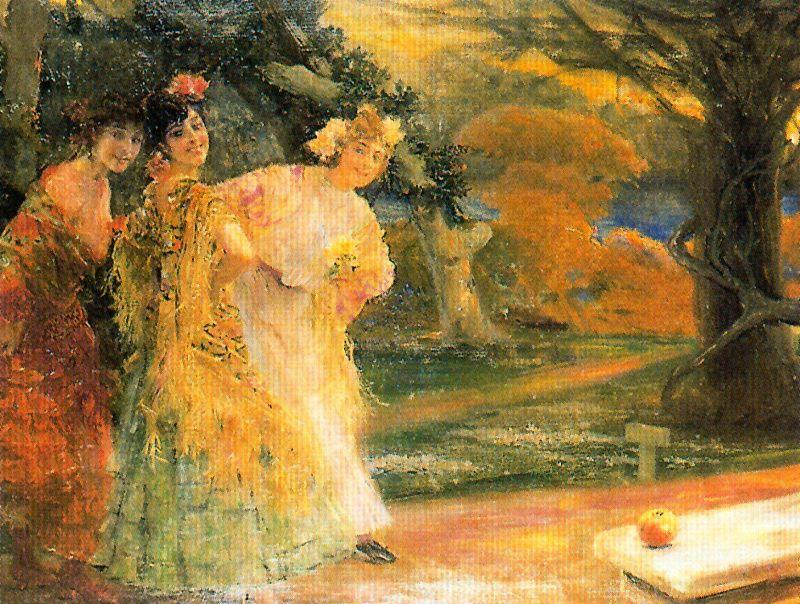 The Three Graces Of Seville — José Villegas Cordero