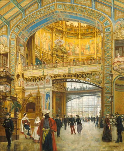 The Central Dome Of The Universal Exhibition — Louis Beroud