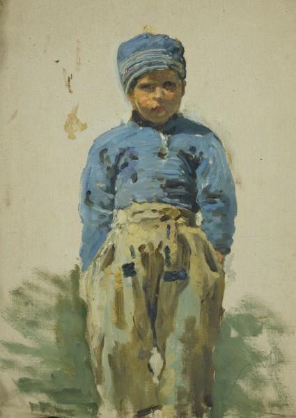 Study Of A Young Dutch Boy — Sir George Clausen
