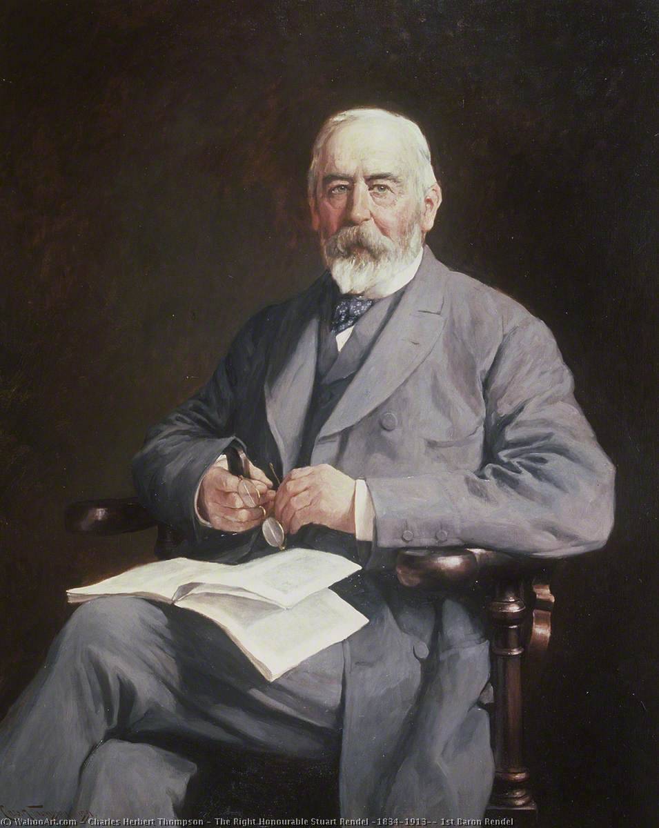 The Right Honourable Stuart Rendel (1834–1913), 1st Baron Rendel — Charles Herbert Thompson