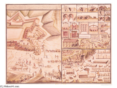 Construction Of A Town Square And The Tools Used — Claude Masse