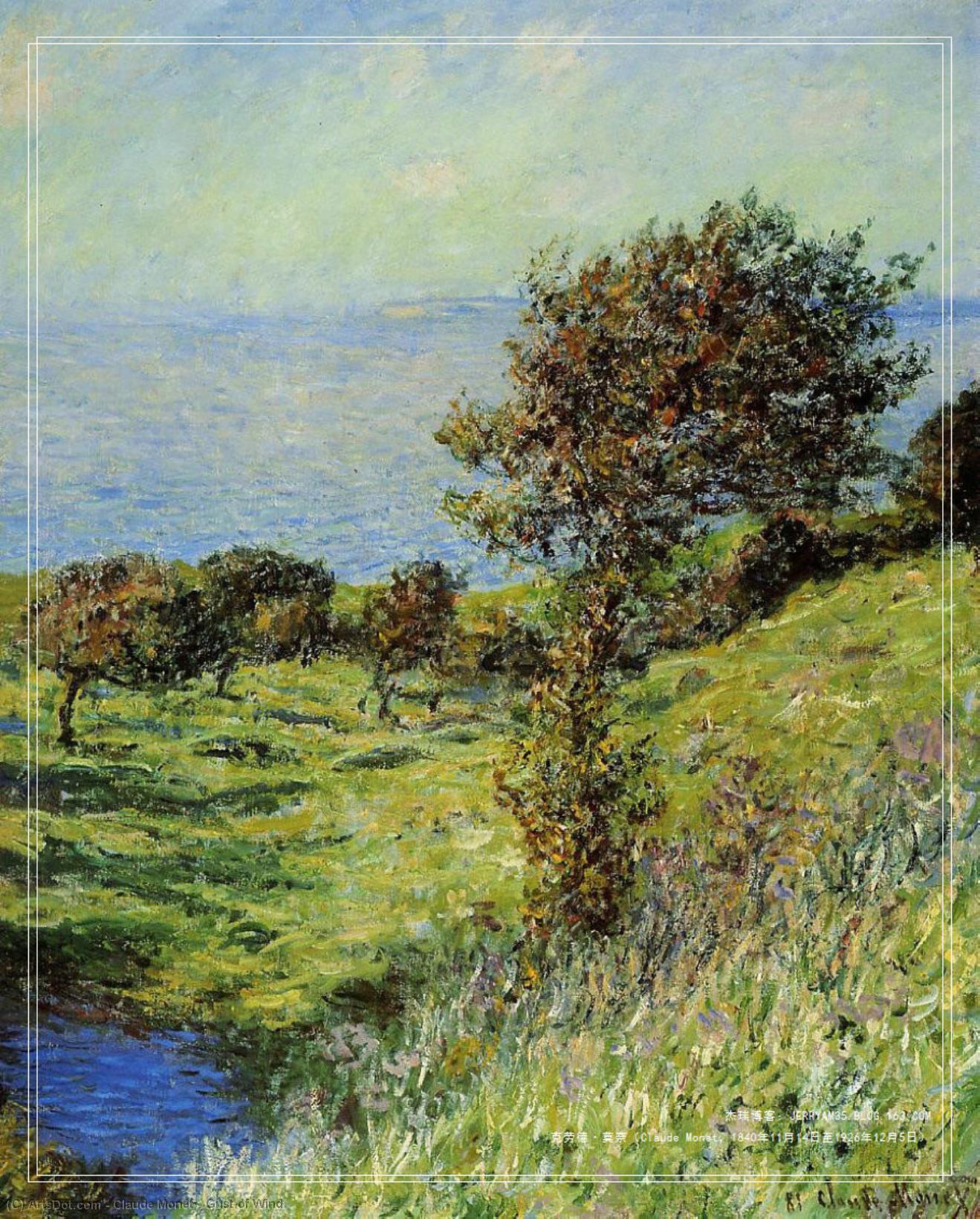 Torbellino De Viento — Claude Monet