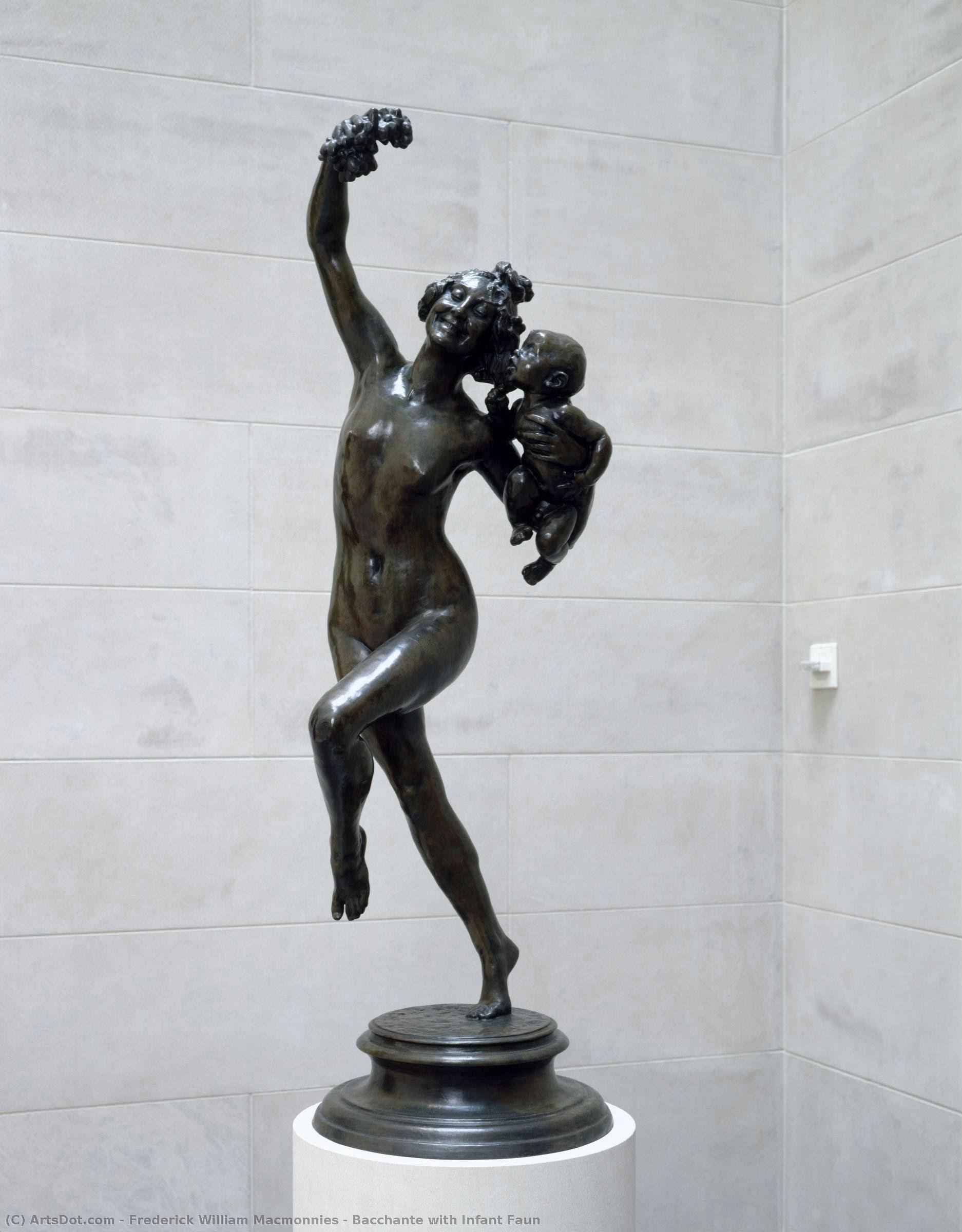Bacchante With Infant Faun — Frederick William Macmonnies